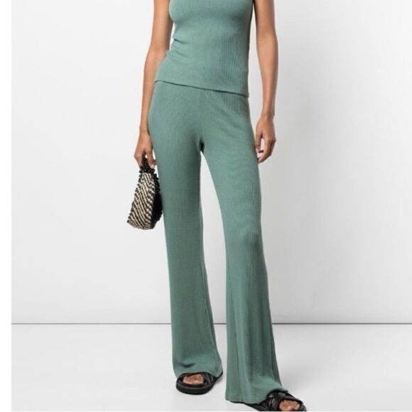 #250 SABLYN Ribbed Stretch Pant - Picture 1 of 10
